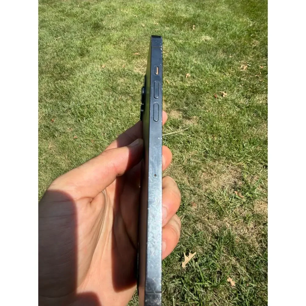 iphone 12 pro max 128gb unlocked cracked rear glass